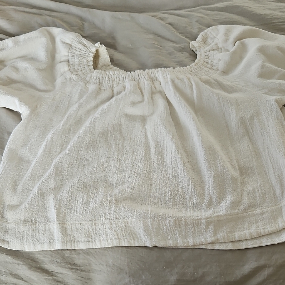 Chic White Women's Blouse